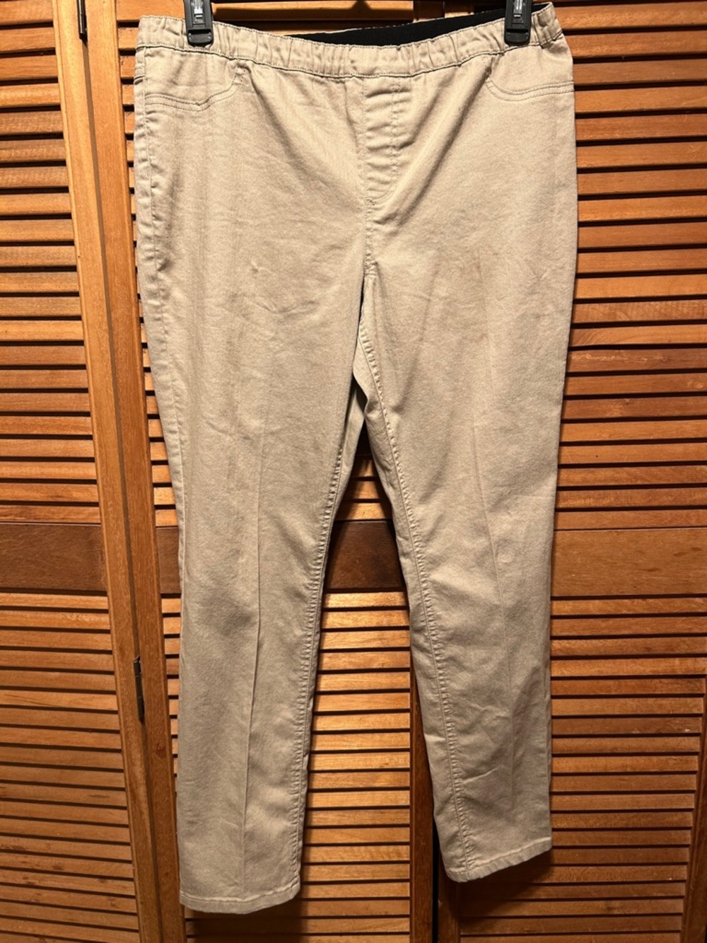 Style & Co. Khaki Straight Leg Pants